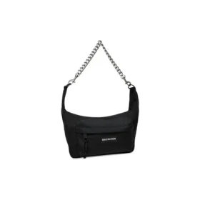 Raver Medium taske med kæde “Black” 7410802AACN1000