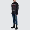 Renset skjorte i stor størrelse “Black” 664626TEM161000