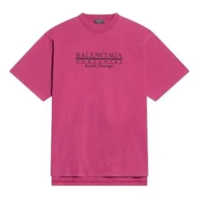 Retail Therapy Slit T-shirt “Burgundy Black” 675016TLVB16165 Retail Therapy Slit T-shirt “Burgundy Black” 675016TLVB16165
