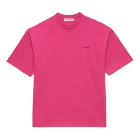 Retro-logo, kortærmet, unisex, lyserød 556104TBV435630