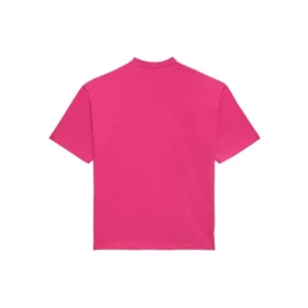 Retro-logo, kortærmet, unisex, lyserød 556104TBV435630