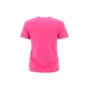 Retro-T-shirt med lille logo, kortærmet, lyserød 570796TBV435630