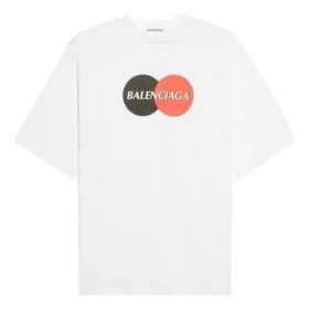 Retro-uniform, løst design, korte ærmer, hvid 620941TIV799000