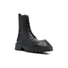 Rhino 25 mm snørestøvler “Black Smooth Calfskin” 712638WBB501000