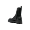 Rhino 25 mm snørestøvler “Black Smooth Calfskin” 712638WBB501000