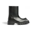 Rhino støvletter “Black Smooth Calfskin” 763684WBB501000