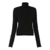 Ribbet, trykt FREE-rullekravesweater “Black” 662722T32101070