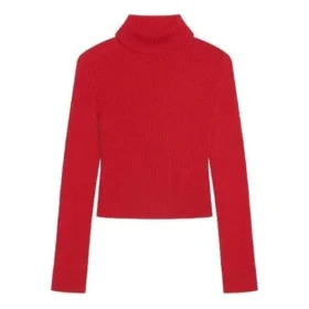 Ribbet, trykt FREE-rullekravesweater “Red” 662722T32106167