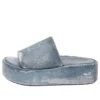Rise-sandaler “Denim Print Leather” 656960WBMA14000