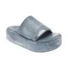Rise-sandaler “Denim Print Leather” 656960WBMA14000