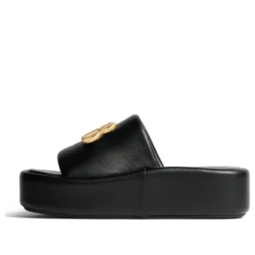 Rise-sandaler “Sort, skinnende nappa-lammeskind” 788494WB7E11080
