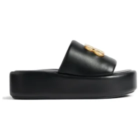 Rise-sandaler “Sort, skinnende nappa-lammeskind” 788494WB7E11080