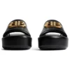Rise-sandaler “Sort, skinnende nappa-lammeskind” 788494WB7E11080