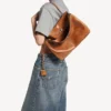 Rodeo-håndtaske til kvinder, medium, i tan-farvet cowboy-stil Rodeo-håndtaske til kvinder, medium, i tan-farvet cowboy-stil