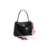 Rodeo lille håndtaske med brugt look og én charm “Black” 7897792AA831000