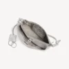 Rodeo-sling-pochette til kvinder med rhinestones i røggrå Rodeo-sling-pochette til kvinder med rhinestones i røggrå