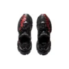 Runner Graffiti Sneakers “Sort og rødt mesh og nylon” 677403W3RBQ1060