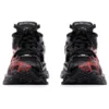 Runner Graffiti Sneakers “Sort og rødt mesh og nylon” 677403W3RBQ1060