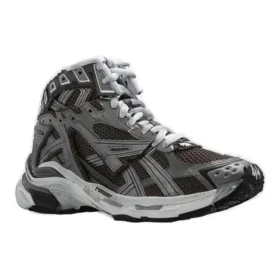 Runner High Top Sneakers “Gråt nylonlignende ruskind” 695764W3RH31891