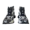 Runner High Top Sneakers “Tofarvet sort og hvid” 695764W3RH29010