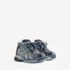 Runner-sneaker til mænd i grå/marineblå/lyseblå Runner-sneaker til mænd i grå/marineblå/lyseblå