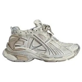 Runner Sneakers “Beige nylon, ruskindslignende stof” 772767W3RNY9797