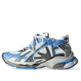 Runner Sneakers “Blå og grå nylon og ruskindslignende stof” 772774-W3RNY4912
