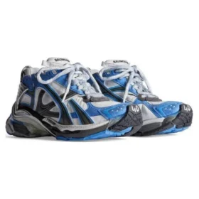 Runner Sneakers “Blå og grå nylon og ruskindslignende stof” 772774-W3RNY4912