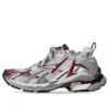 Runner Sneakers “Burgundy Grey White Mesh and Nylon” 677403W3RB39069