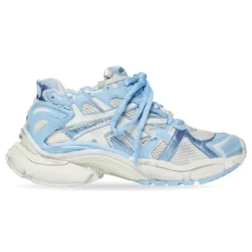 Runner Sneakers “Hvid, babyblå, mesh og nylon” 677402W3RB29744