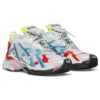 Runner Sneakers “Hvid Blå Rød Mesh og Nylon” 677403W3RB69645