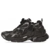 Runner Sneakers “Sort mesh og nylon med gennemsigtig flerfarvet dekoration” 677402W3RB11000