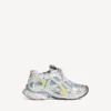 Runner-sneakers til kvinder i blå/gul/hvid