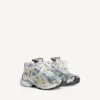 Runner-sneakers til kvinder i blå/gul/hvid