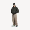 Runner-sneakers til mænd i grå/grøn/blå Runner-sneakers til mænd i grå/grøn/blå