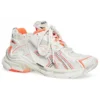 Runner Sneakers “White Fluo Orange Mesh and Nylon” 677402W3RBM9770