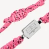 Saint-Germain-blonderarmbånd i lyserød/sort/hvid/skinnende sølv Saint-Germain-blonderarmbånd i lyserød/sort/hvid/skinnende sølv