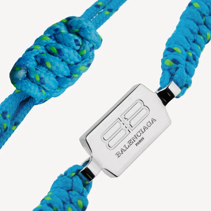 Saint-Germain-blonderarmbånd i turkis/sort/grøn/skinnende sølv Saint-Germain-blonderarmbånd i turkis/sort/grøn/skinnende sølv
