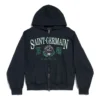 Saint Germain Full Zip Hættetrøje Regular Fit “Dark Blue” 803264TRVO98065