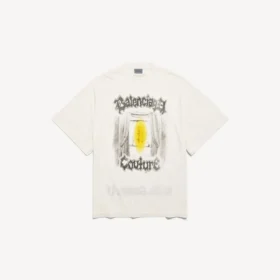 Salon de Couture-T-shirt til kvinder i cremefarve