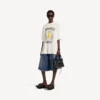 Salon de Couture-T-shirt til kvinder i cremefarve