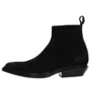 Santiago ankelstøvler i sort ruskind “Black” 579736WA7301000
