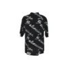 Scribble Logo kortærmet minimalistisk T-shirt “Black White” 681813TML131070