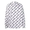 Scribble Logo kortærmet skjorte i Large-pasform “White” 662983TLLJ49040