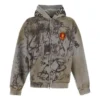 Scribbled Medium Fit-hettetrøje “Grey” 744457TOVA81300
