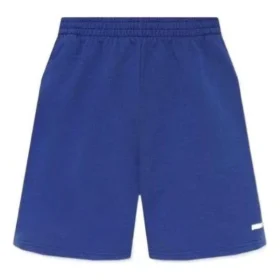 Shorts med logotryk “Indigo Dirty White” 676137TNVB64388
