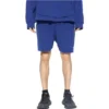 Shorts med logotryk “Indigo Dirty White” 676137TNVB64388