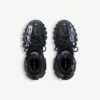 Signatur-sneaker til mænd i sort/hvid