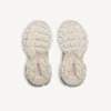 Signatur-track-sneaker til kvinder i beige/lyserød