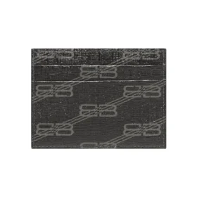 Signature-kortholder i BB Monogram-belagt lærred “Black” 594309210D81061